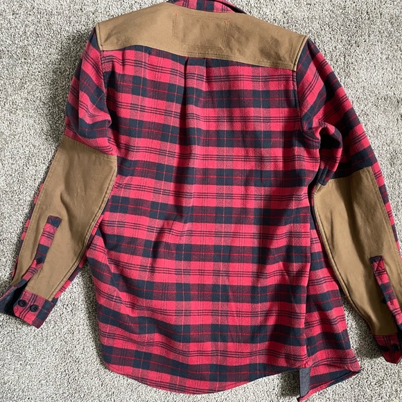 Eddie Bauer Chopper Sledge Flannel Work Shirt - Tall Medium - Picture 5 of 5